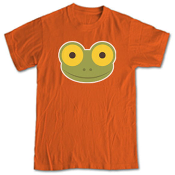 Mike the Frog Shirt, Orange