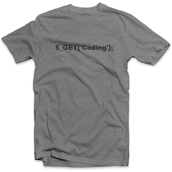 Get Coding Shirt, Gray