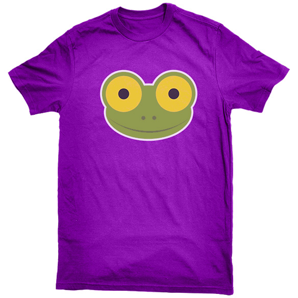 Mike the Frog Shirt, Purple