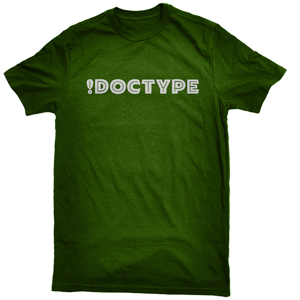 Doctype Shirt, Green