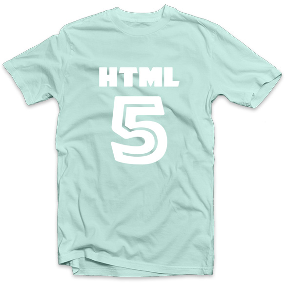 HTML5 Shirt, Teal