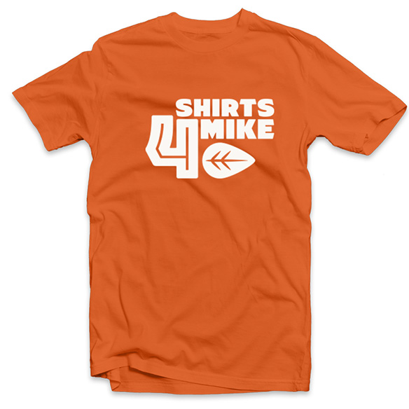 Logo Shirt, Orange